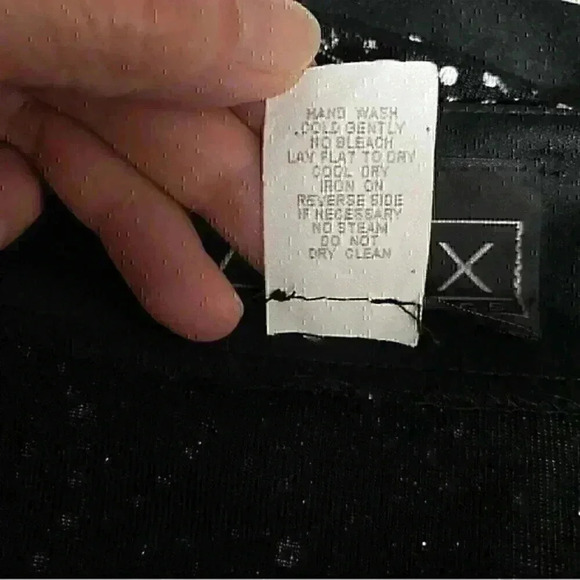 Alex Evenings Blouse Petite Black Embellished Wrap Style Holiday Party New Year - Picture 8 of 8